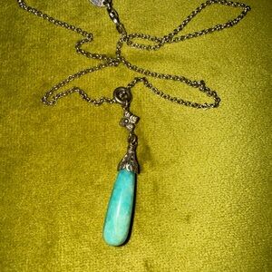 Beautiful Turquoise Pendant Necklace